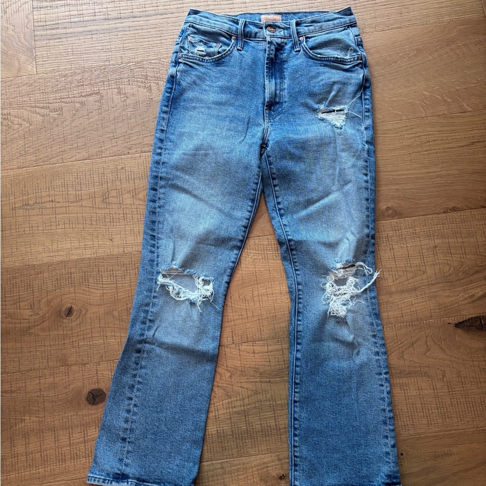 Mother The Insider Distressed Jeans